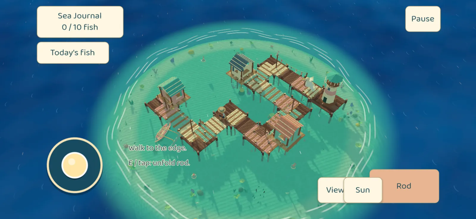 Lagoon Pier — actual gameplay capture